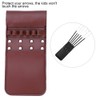 Portable Pocket Quiver PU Leather 6pcs Arrow Waist Holder Bag
