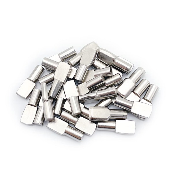 LICQIC 16 Pcs Shelf Pins, Metal Shelf Support Pegs for