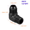 Unifizz 10AN Male Flare to 1/2" NPT Pipe Male 90