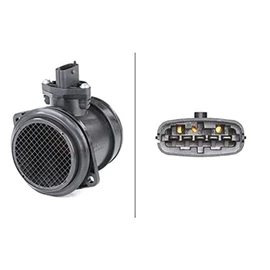 HELLA 8ET 009 149-371 Air Mass Sensor - Pipe-neck