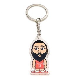 James Harden Player Keychain - Durable Basketball Charm, 13-Time All-Star Gift for Fans, Kids, Men, Women | MVP-Inspired Collectible Accessory for Keys, Bags & Backpacks