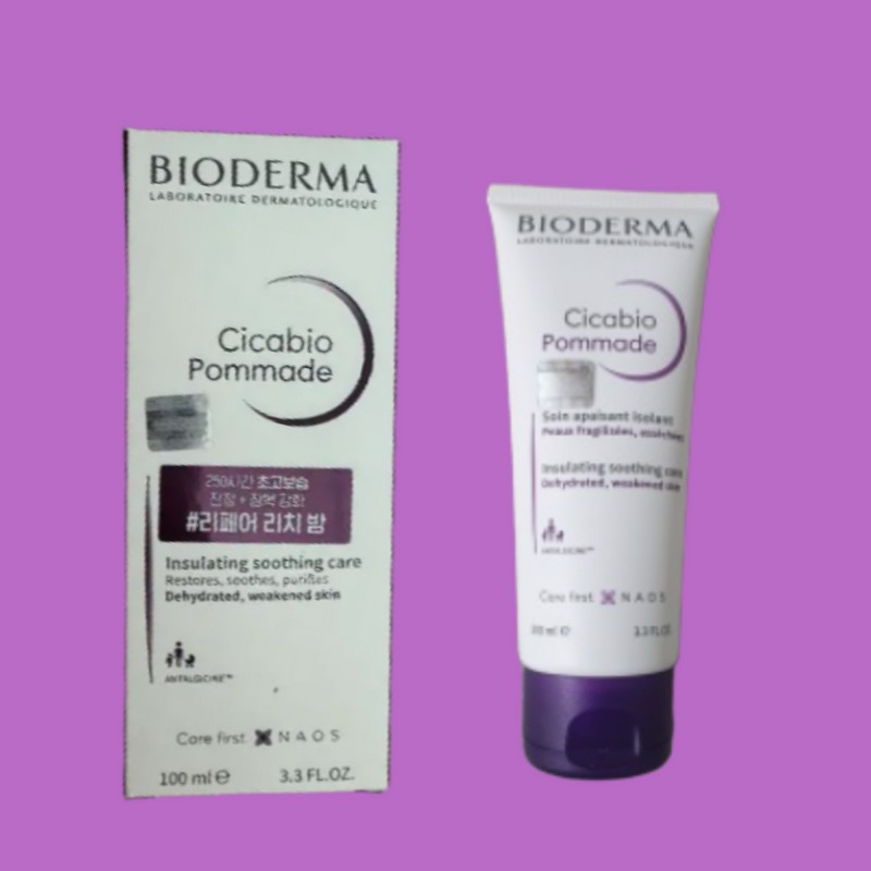 Bioderma 바이오더마 시카비오 포마드 100ml 수분 보습 크림 Bioderma Sensibio