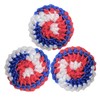 Nylon Netting Dish Scrubbies - Holiday 3-packs - Non-Scratch, Reusable
