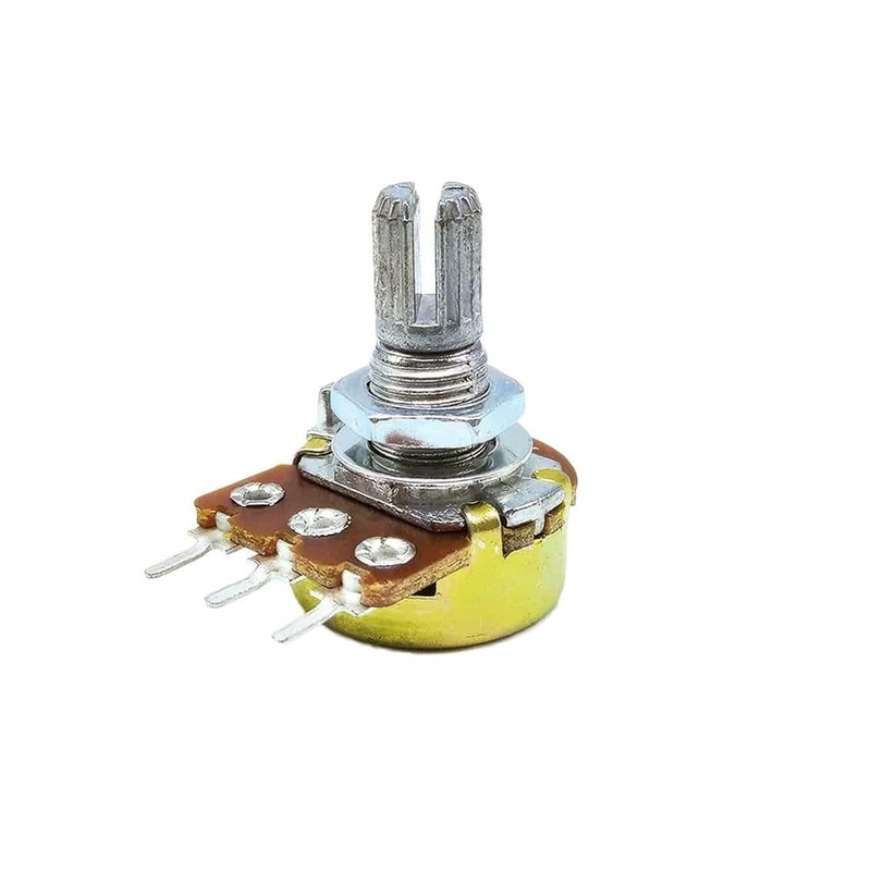 250K Ohm 3 Pin Linear Potentiometer WH148 B250K - Pack
