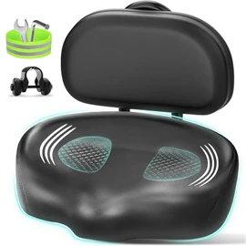Bike Seat Noseless Wide Comfort Men Women Bicycle Saddle for Peloton, Ebike