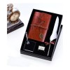 Cuaderno De Cuero Vintage Con Pluma