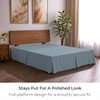 Mellanni Bed Skirt Twin Size - Bed Skirting - 15-Inch