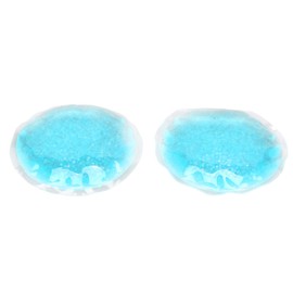 Ice Gel Eye Pad, Reusable Cooling Eye Pad, Round Gel Eye Ice Pack for Men Women Eye Cooling Recover