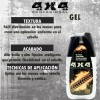 4x4 Gel Moldeador, Fijador Para Cabello 4x4 Profesional 500g