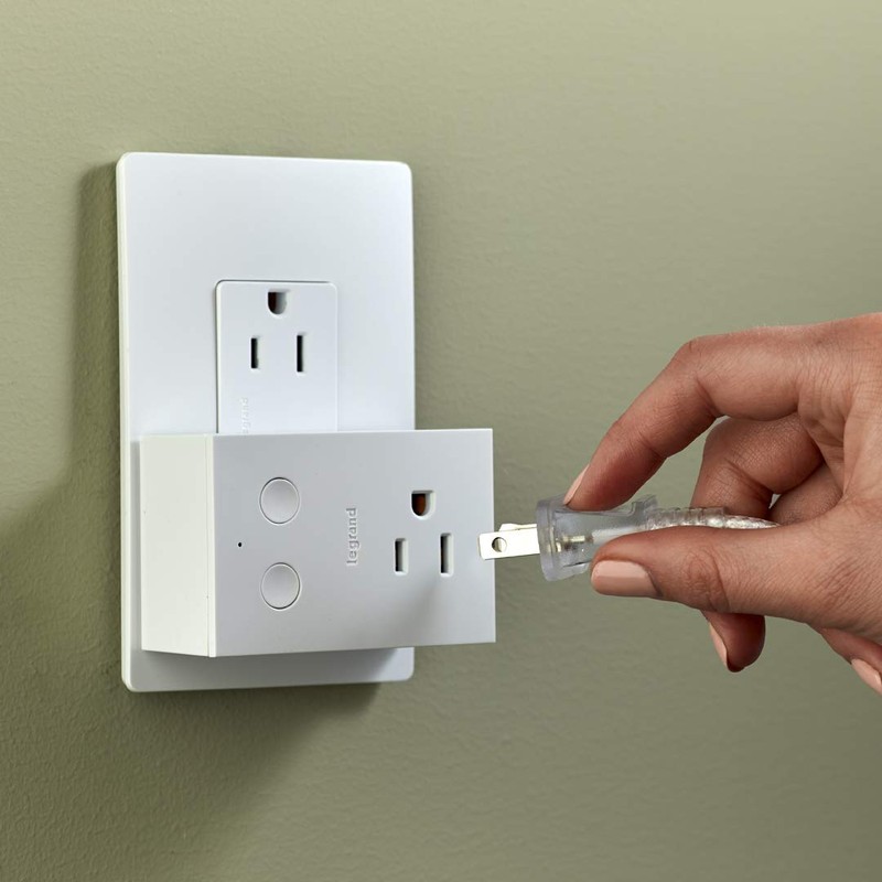 Legrand radiant WWP20CCV2 Wi-Fi Enabled Smart Plug-In Dimmer, White (1