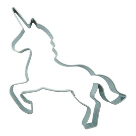 BekkiB - Cookie Cutter "Unicorn" - Approx. 9.1 cm, Stainless Steel Cookie Cutter, Dishwasher Safe - 2501