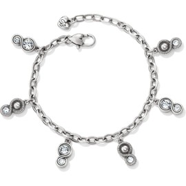 Brighton Infinity Sparkle Charm Bracelet