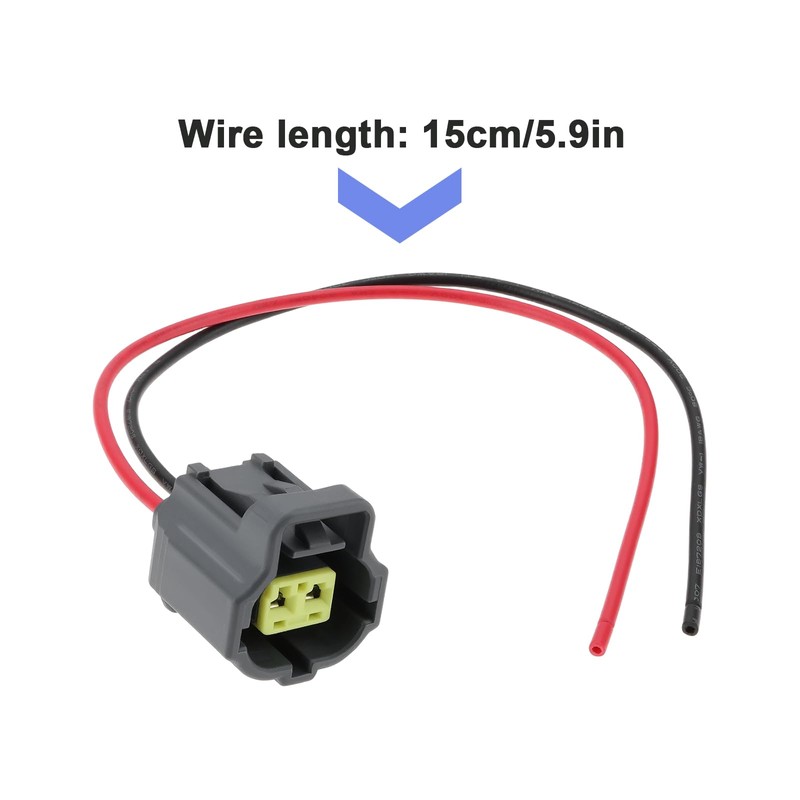 EMSea 1PC Automobile Coolant Temperature Sensor Plug Harness Compatible with