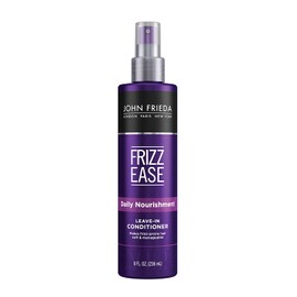 John Frieda Frizz Ease Daily Nourishment Conditioner, Leave-in Conditioner for Frizz-prone Hair, 8 Ounce, with Vitamin A, C, and E