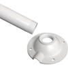 V-Fiabilidad J-Shaped Security Camera Mounting Bracket Extender Pole,30-60cm Adjustable Ceiling
