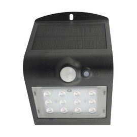 REV Butterfly Solar Light for Outdoor Use, IP65, Outdoor Lamp with Motion Sensor, Solar Lamp, Solar Light, 1200 mAh, Li-Ion, 1.5 W, Anthracite