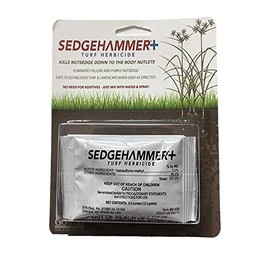 Sedgehammer Plus Turf Herbicide - USA-Made Purple & Yellow Nutsedge Killer for Lawns with Pre-Mixed Surfactant - Lawn & Pet Safe Weed Killer Mix for Residential Use (1)