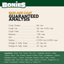 Bonies Skin Coat Health Large (5 Bones/ 11.15 oz)