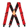 Suspenders for Men - Adjustable 2 Inches Wide Elastic Suspender