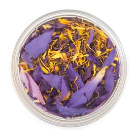 Premium Dried Natural Flowers Tea | Organic Petals of Flower | Non GMO, Caffeine-free | Herbal Tea Loose Leaves 1oz
