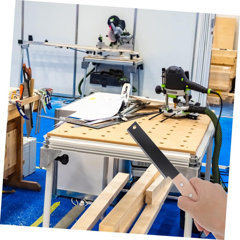 SHINEOFI Mini Japanese Pull Saw for Wood Handheld Flush Trim