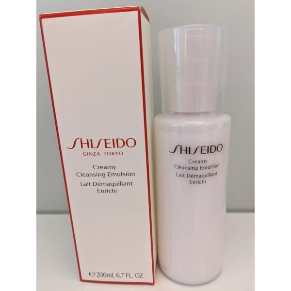 SHISEIDO THE ESSENTIALS creamy cleansing emulsion 200 ml New in
