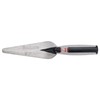 Cat's tongue forged trowel with bimaterial handle 180 x 50