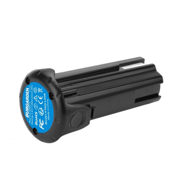 BURGARDEN 3.6V 4000mAh Li-ion Battery Compatible with Hitachi EBM315 326263