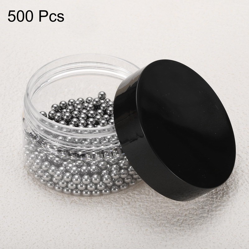 sourcing map 500pcs 304 Stainless Steel Bearing Balls 4mm Precision