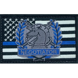 Negotiator Subdue Flag Gray Patch