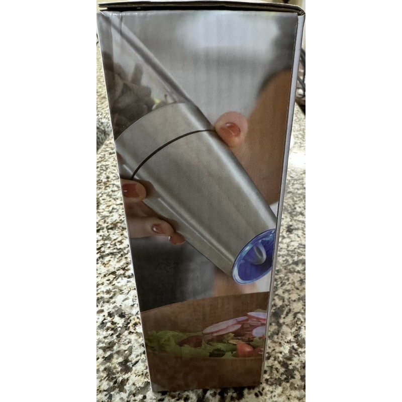 PYEPOE Gravity Electric Auto Salt & Pepper Grinder, 2 set