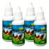4 Pack Adquin 10% Oral Enrofloxacina 25ml Aves Enfermedades