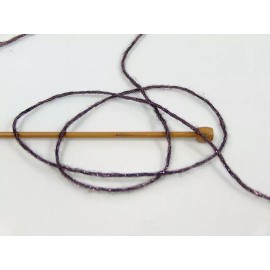 Ice Yarns Pink Black Night Star 67957 Ice Yarn DK Wool Blend Metallic Chainette 50g 218y