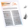 GEMERRY Manga Lash Clusters Extensions Eyelash Extensions Cluster Lashes Wispy Manga Eyelash Clusters DIY at Home Natural Lashes with Bottom Lashes A03
