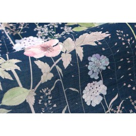 DDintex FLORET LONDON Antibacterial Filter Cloth Mask, Lyocell Lone Irma Navy [With Liberty Print]