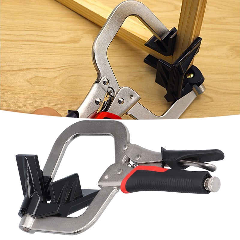 Corner Clamp Accurate Positioning Nonslip Handle Easy Operation Baffle Design