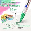 Oil Based Paint Pen, Permanent Paint Marker: Quick-Dry, Waterproof Marker