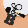 Jielahua Initial Letter A-Z Keychains for Women Keyring for Hangbag