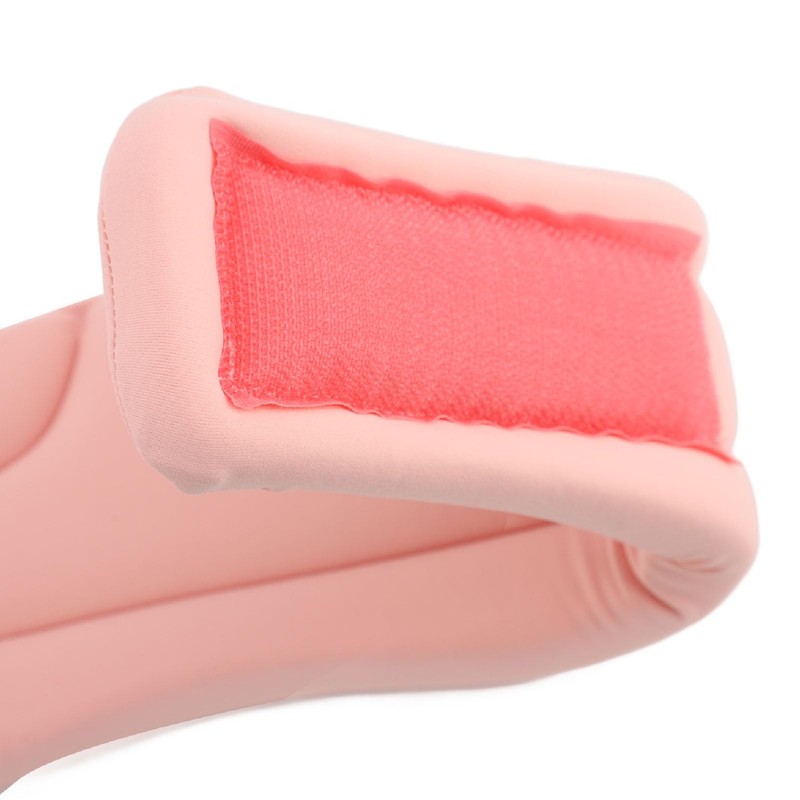 Collarín, Collarín Cervical Ajustable Ergonómico para Mujeres para Dormir (Rosado)