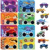 Cartoon Make a Face Stickers, 24 Pieces DIY Puzzle Stickers,