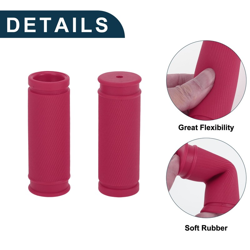 TUCKBOLD Bike Handlebar Grips Covers 85mm Long Soft | Bicycle