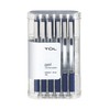 TUL Gel Pens, Retractable, Medium Point, 0.7 mm, Gray Barrel,