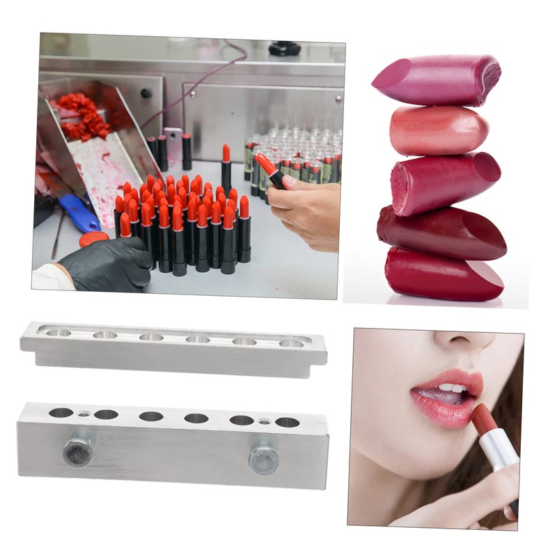 TEHAUX 1set Lipstick Mold Kit Lip Gloss Maker for Custom