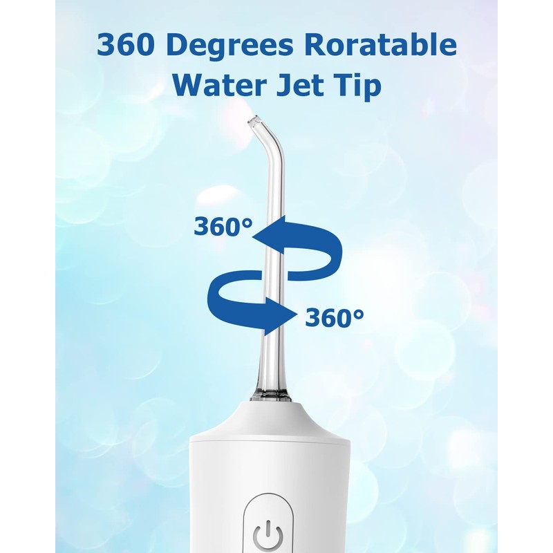 Operan Replacement Tips for Water Dental Flosser, 4 Different Tips