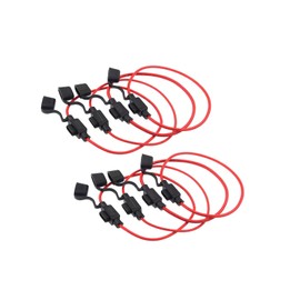 GENEDEY Automotive Car Boat Truck SUV Waterproof Mini Fuse Holder 16 Awg Gauge 10Pcs