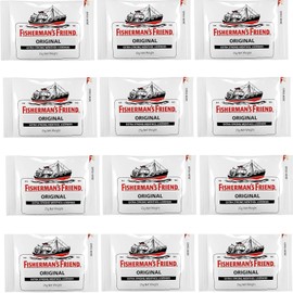 Fisherman Friend Extra Strong Original Lozenges 12 x 25 g
