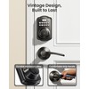 Veise Keyless Entry Door Lock with 2 Lever Handles -