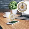 Yardwe Round Clock Insert 3 Inch Quartz Clock Fit-up Movement