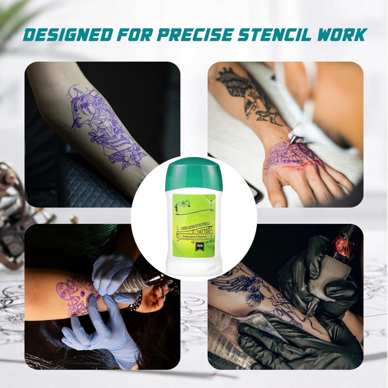 Narkysus Tattoo Transfer Gel, 3Pcs Tattoo Stencil Gel for Transfer