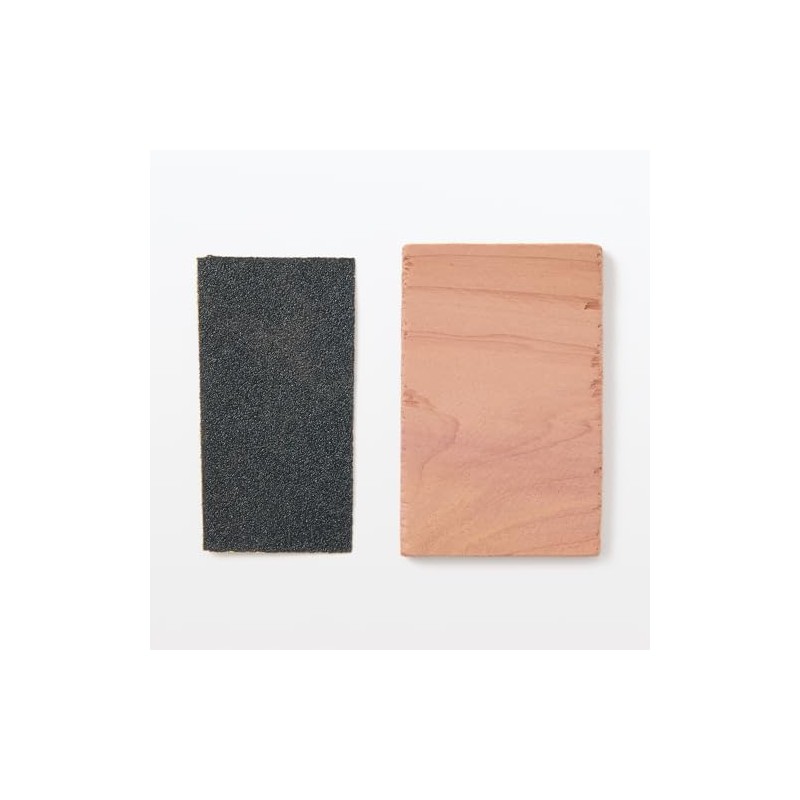 MUJI 84431609 Uneven Red Cedar Block, Approx. 7.1 oz (200